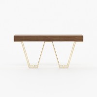 ZURIQUE Walnut matte slide 1